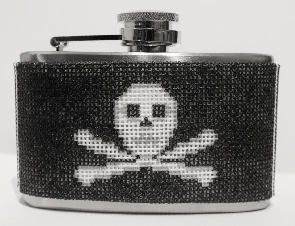 Voila # FL377 Pirate Mini 3 oz. Flask Supply
