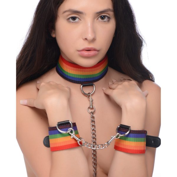 Kinky Pride Rainbow Bondage Set Cheap - Image 4