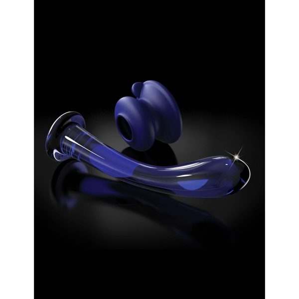 Icicles No. 89 Glass Dildo with Silicone Suction Cup Online - Image 4