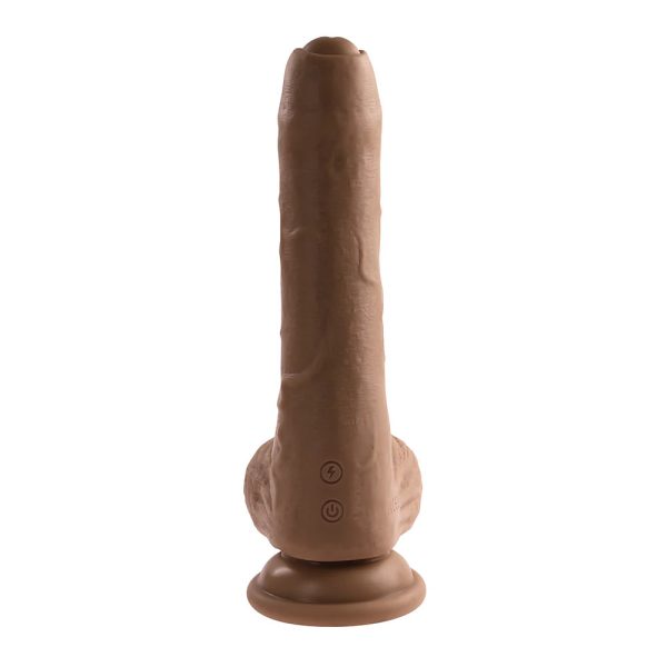 Peek A Boo Uncircumcised Vibrating Dildo For Cheap - Image 5