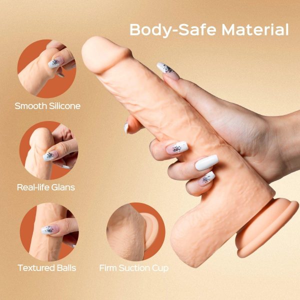 Luis App Controlled Realistic Thrusting Dildo For Discount - Image 4