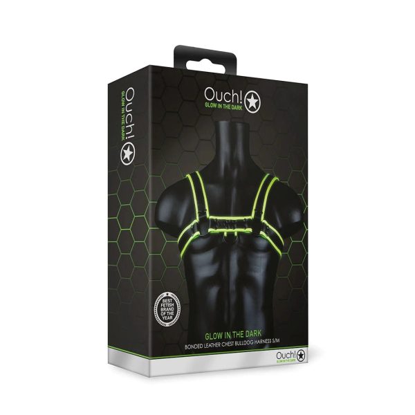 Glow In The Dark Chest Bulldog Harness For Sale - Image 5