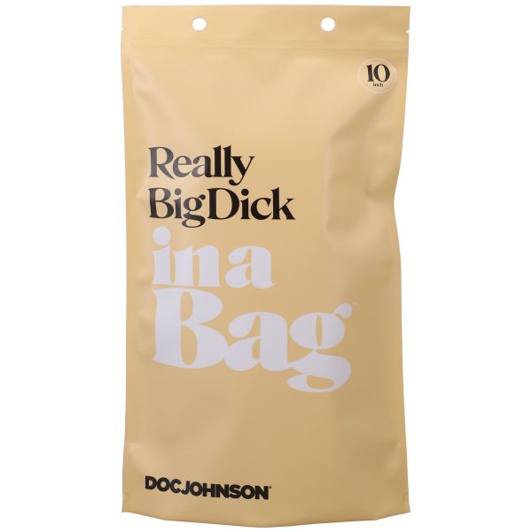 10 Inch Clear Dildo in a Bag Discount - Image 5