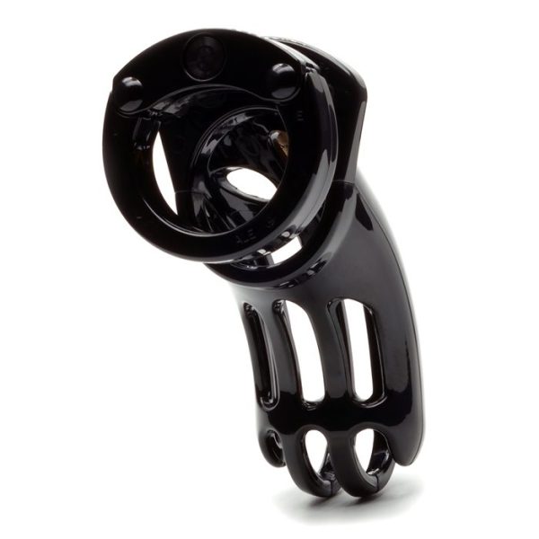 The Curve Black Male Chastity Device Online Sale - Image 5