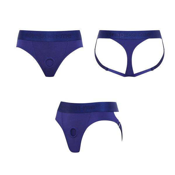 Strap-On-Me Heroine Lingerie Harness - Night Blue For Cheap - Image 5