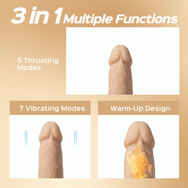 Luis App Controlled Realistic Thrusting Dildo For Discount - Image 3