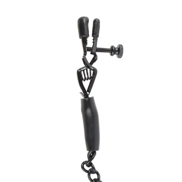 Fetish Fantasy Series Adjustable Nipple Chain Clamps Online - Image 3